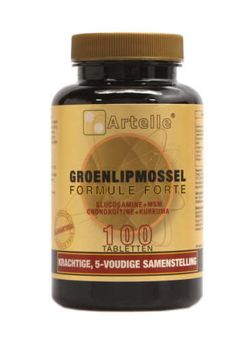 Artelle Groenlipmossel formule forte (100 Tabletten)