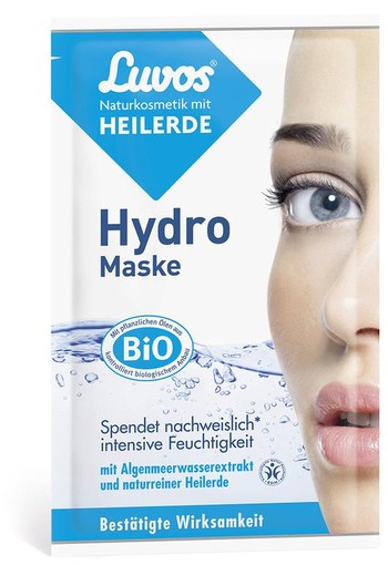 Luvos Crememasker hydro 7.5ml (2 Stuks)