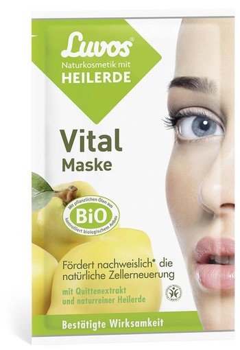 Luvos Crememasker vital 7.5ml (2 Stuks)