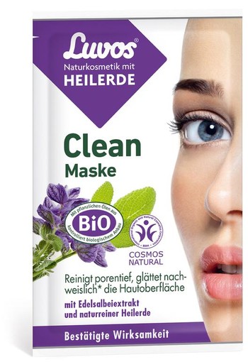 Luvos Crememasker clean 7.5ml (2 Stuks)