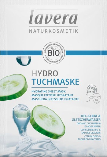 Lavera Sheetmasker masque en tissu hydrating EN-FR-DE-IT (1 Stuks)