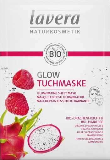 Lavera Sheetmasker masque en tissu illuminating EN-FR-DE (1 Stuks)