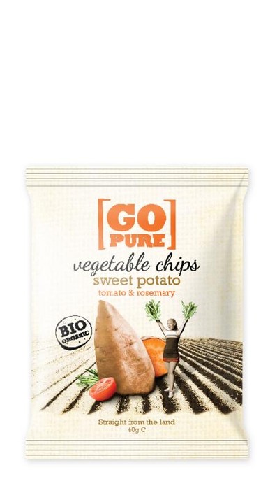 Go Pure Chips sweet potato & rosemary bio (40 Gram)