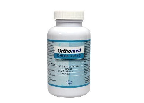 Orthomed Omega 3+6+9 formule (32 Softgels)