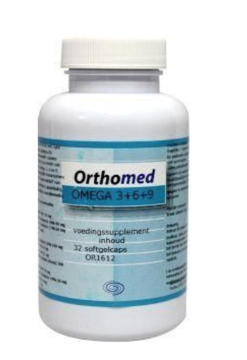 Orthomed Omega 3+6+9 formule (32 Softgels)