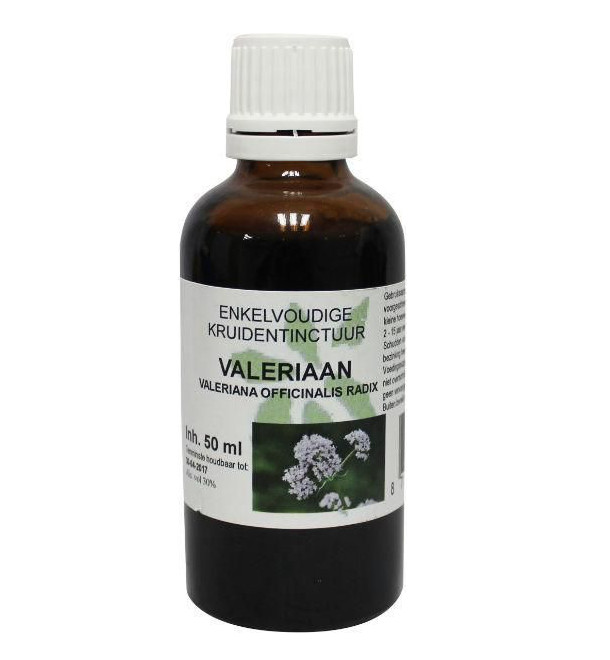 Cruydhof Valeriana off rad / valeriaan tinctuur (50 Milliliter)