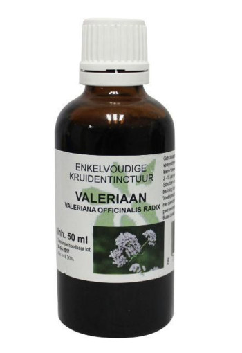 Cruydhof Valeriana off rad / valeriaan tinctuur (50 Milliliter)