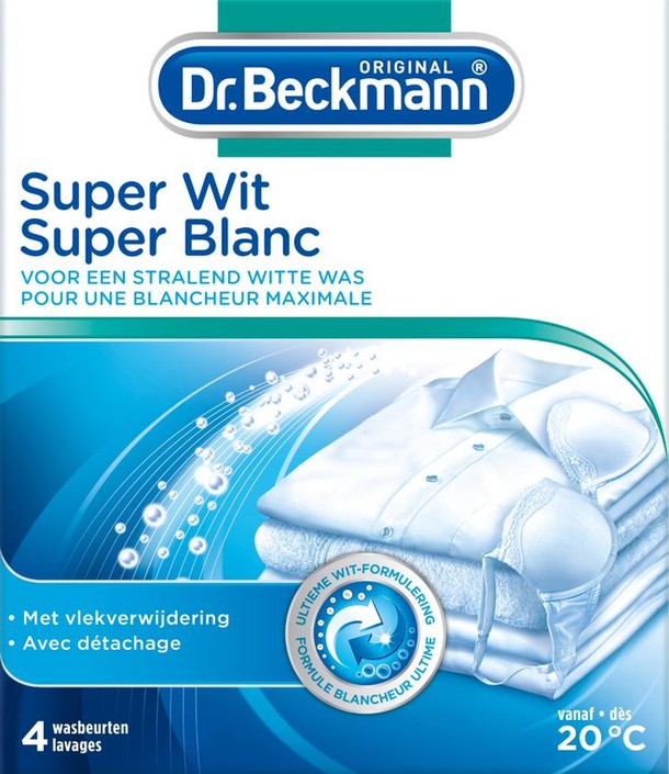 Beckmann Super wit 40 gram (4 Stuks)