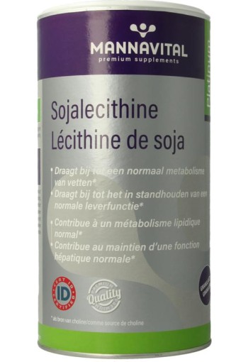 Mannavital Soja lecithine granulaat (500 Gram)