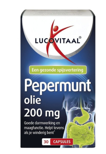 Lucovitaal Pepermuntolie 30 capsules