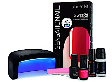 Massage Gepensioneerde bijtend Sensationail Starter kit - Scarlet Red - Gel nagellak
