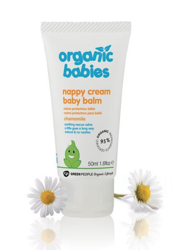 Green People Organic babies luiercreme baby balm (50 Milliliter)