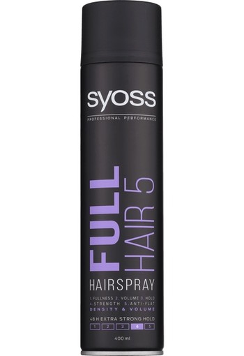 Syoss Styling full hair 5 haarspray 400 ml