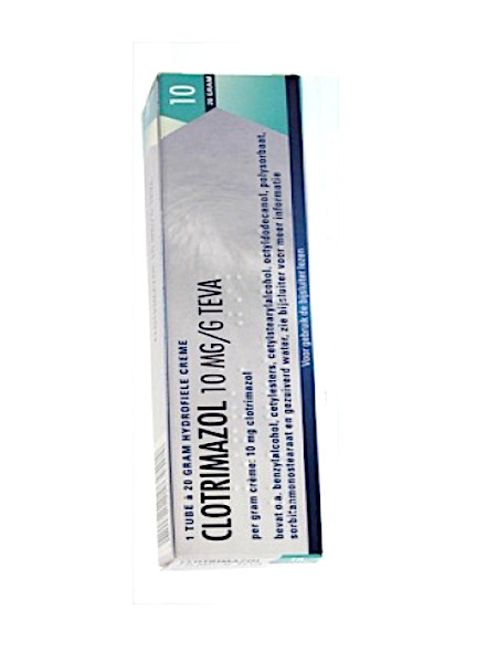 Teva Clotrimazol 10 mg/g creme (20 Gram)