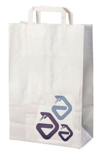 Spruyt Hillen Draagtas escupac 32x16x45 papier (200 Stuks)