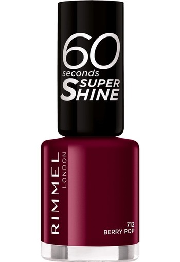 Rimmel London 60 Seconds Supershine Nailpolish - 712 Berry Pop