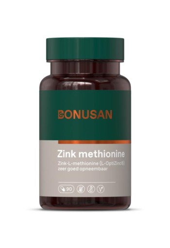 Bonusan Zink methionine (90 Vegetarische capsules)