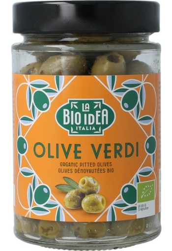 Bioidea Olijven groen ontpit bio (165 Gram)