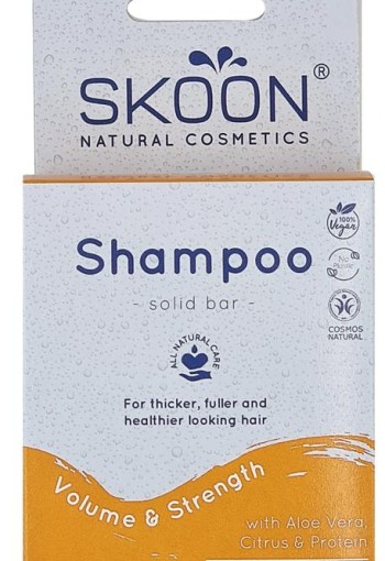 Skoon Solid shampoo volume & strength (90 Gram)
