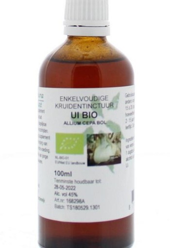 Natura Sanat Allium cepa/ui tinctuur bio (100 Milliliter)