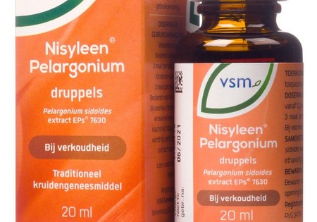 VSM Nisyleen pelargonium druppels (20 Milliliter)