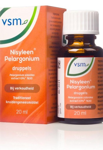 VSM Nisyleen pelargonium druppels (20 Milliliter)