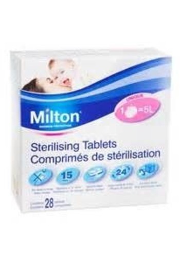 Ladycup Milton sterilisatie tabletten (28 Stuks)