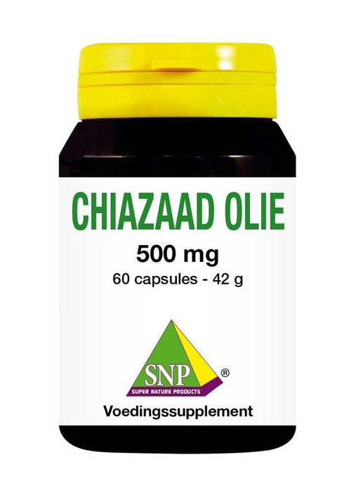 SNP Chiazaad olie 500 mg (60 Capsules)
