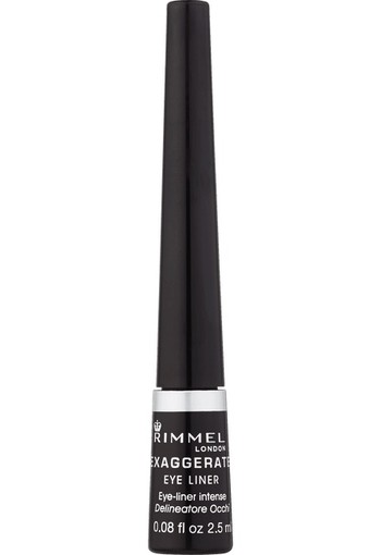 Rimmel London Exaggerate Eyeliner - 01 Black