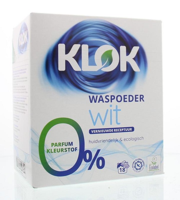 Klok Waspoeder wit (1170 Gram)