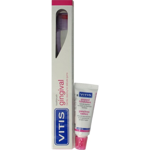Vitis Tandenborstel gingival gezond tandvlees (1 Stuks)
