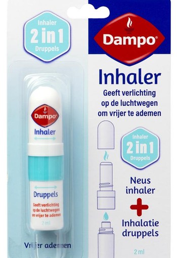 Dampo 2-in-1 Inhaler (2 Milliliter)