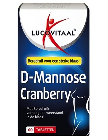 Lucovitaal D-Mannose cranberry (60 Tabletten)