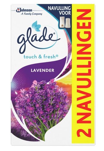Glade BY Brise Touch & fresh navul duo lavendel 10 ml (2 Stuks)