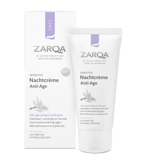 Zarqa Face nachtcreme anti age 2 stuks aanbieding
