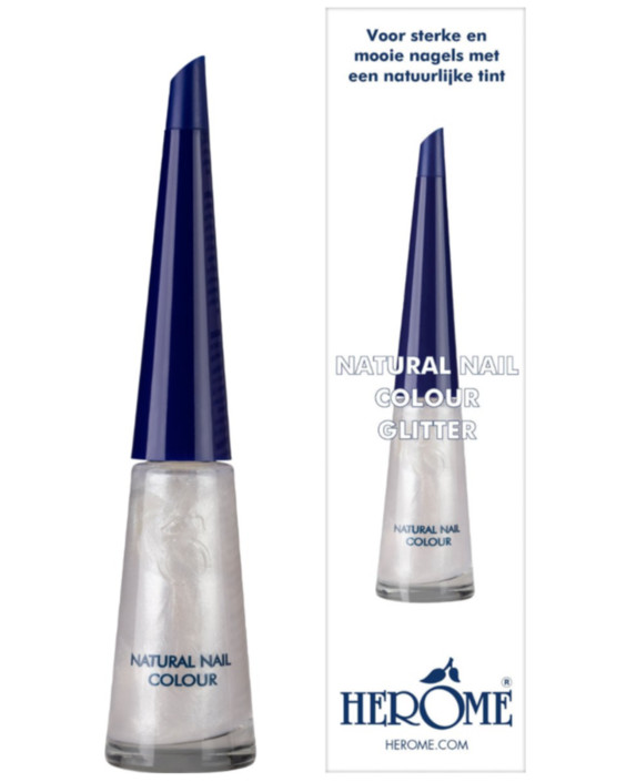 Herome Natural nail colour glitter (10 Milliliter)