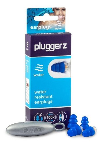 Pluggerz Water oordopjes (2 Paar)