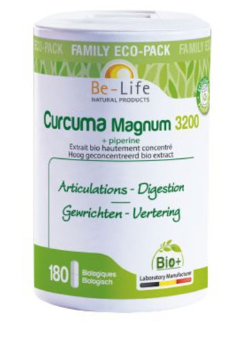 Be-Life Curcuma magnum 3200 & piperine bio (180 Softgels)