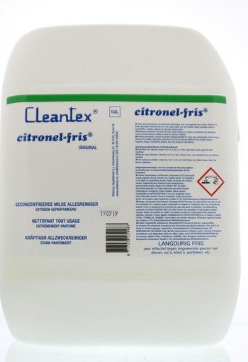 Cleantex Citronel fris (10 Liter)