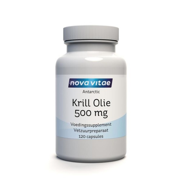 Nova Vitae Antarctic krill olie 500mg (120 Capsules)