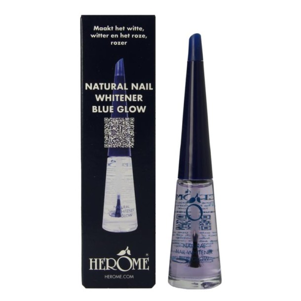 Herome Natural nail whitener blue glow (10 Milliliter)
