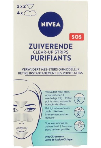 Nivea Visage clearup strips (6 Stuks)