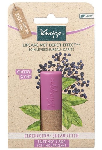 Kneipp Lipcare elderberry sheabutter 4.7 gram