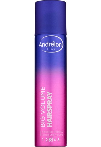 Andrélon Pink Big Volume Hairspray 250 ml