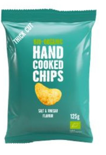 Trafo Chips handcooked salt & vineger bio (125 Gram)