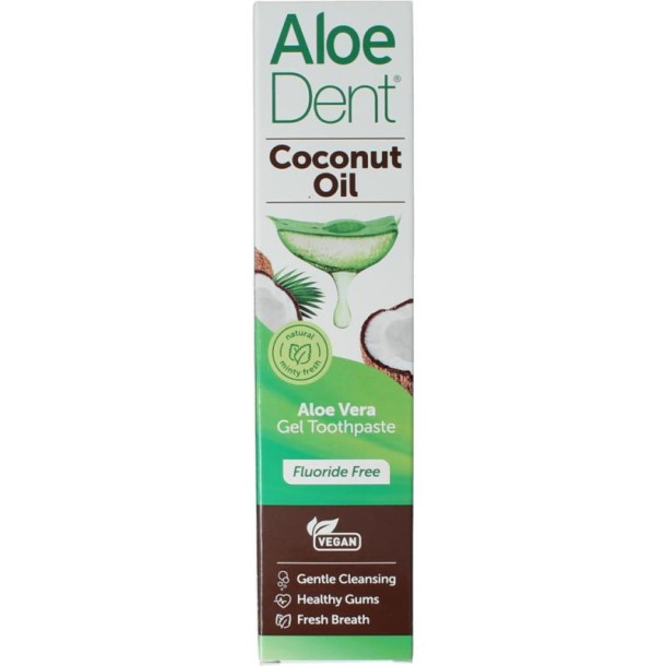 Aloe Dent Aloe dent tandpasta coconut (100 Milliliter)