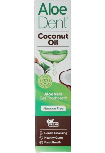 Aloe Dent Aloe dent tandpasta coconut (100 Milliliter)