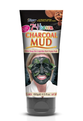 Montagne 7th Heaven gezichtsmasker charcoal mud (100 Gram)