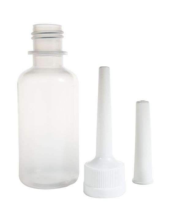 Blockland Clysmaflacon bp 60ml LDPE natuurlijk schroefmodel (50 Stuks)