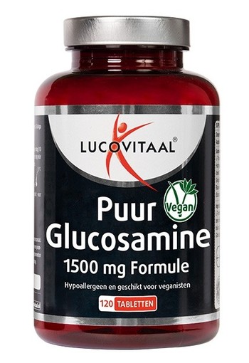 Lucovitaal Glucosamine puur vegan (120 Tabletten)